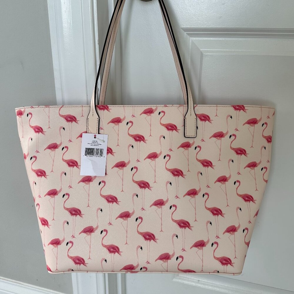 NWT Kate Spade Flamingo Tote